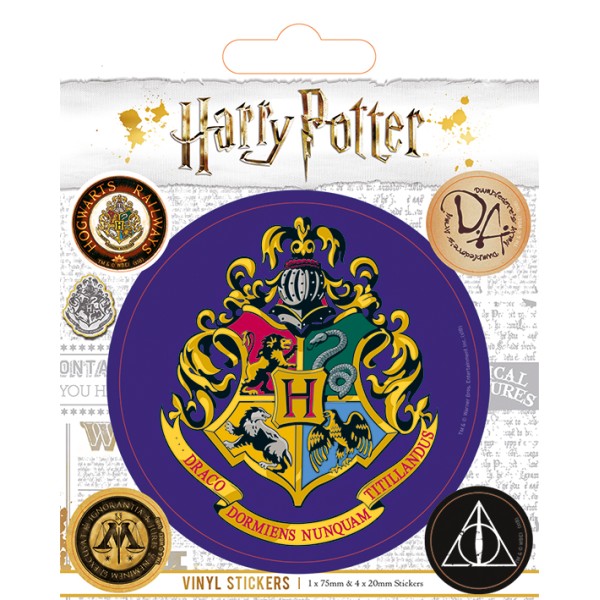 HARRY POTTER - Vinyl Stickers Harry Potter Hogwarts 1