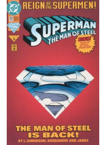 Comics 1993-06 Superman - The Man of Steel 22 Cover A