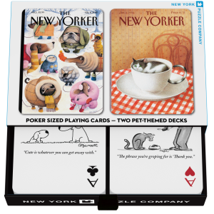 Playing Cards Set The New Yorker Dog and Cats