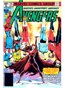 Комикс 1979-09 The Avengers 187