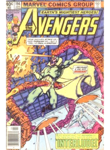Комикс 1980-04 The Avengers 194