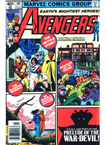 Комикс 1980-07 The Avengers 197