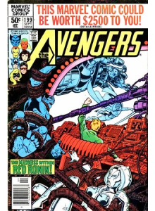 Комикс 1980-09 The Avengers 199