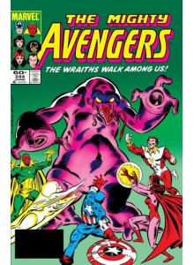 Комикс 1984-06 The Avengers 244