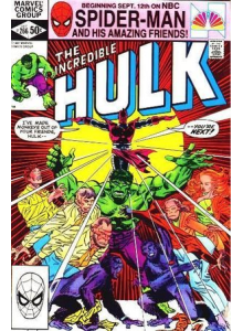 Комикс 1981-12 The Incredible Hulk 266