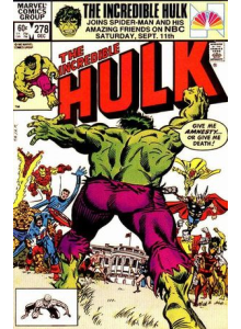 Комикс 1982-12 The Incredible Hulk 278
