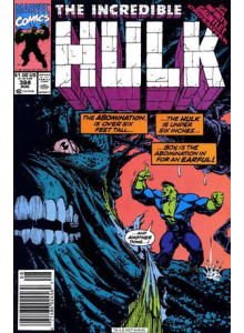 Комикс 1991-08 The Incredible Hulk 384