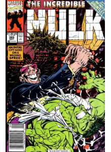 Комикс 1991-09 The Incredible Hulk 385