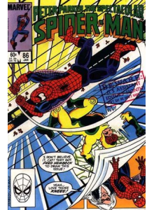 Комикс 1984-01 The Spectacular Spider-Man 86