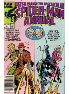 Комикс 1984 The Spectacular Spider-Man Annual 4