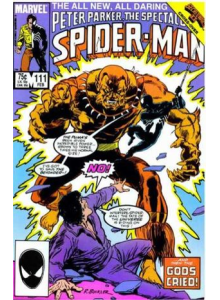 Комикс 1986-02 The Spectacular Spider-Man 111