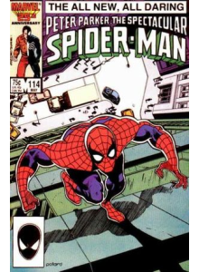Комикс 1986-05 The Spectacular Spider-Man 114