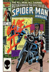 Комикс 1986 The Spectacular Spider-Man Annual 6