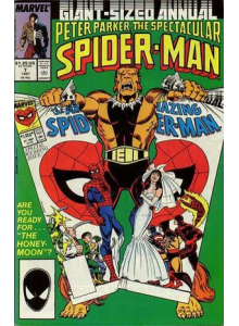 Комикс 1987 The Spectacular Spider-Man Annual 7