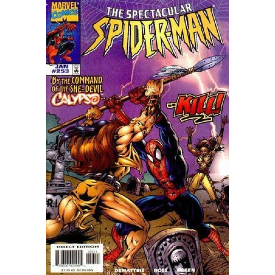 SPIDERMAN SPECTACULAR #253 VOL1 MARVEL COMICS JANUARY 1998