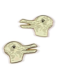 Enamel Pin Badges Duck-Rabbit