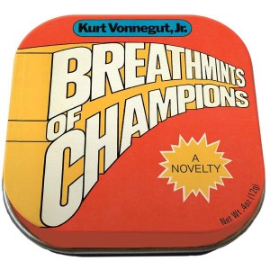 Ментови бонбонки Breathmints of Champions Kurt Vonnegut 