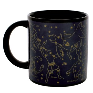 Heat Changing Golden Constellations Mug 