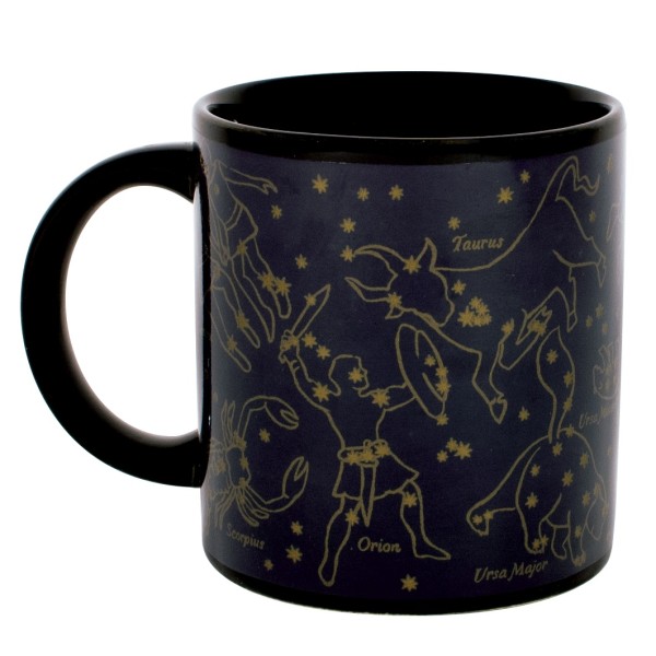Unemployed Philosophers Guild - Heat Changing Golden Constellations Mug  1